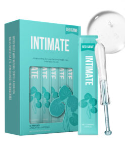 Ultimate Comfort with BED GAME Vaginal Moisturizer - Intimate Moisturizing Feminine Lube for Women's Dryness - Disposable Prefilled Massage Gel (10 Pcs)
