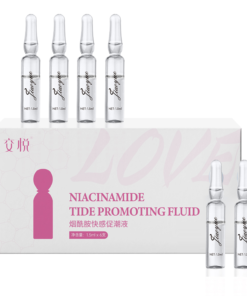 Intense Niacinamide Pleasure Liquid & Female Arousal Gel - Clitoral Stimulating Personal Lube for Women, Couples Massage Enhancer
