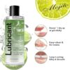 No Rinse Water-Based Personal Lubricant, No-Residue Flavored Lube, Intimate Longlasting Non-Sticky Gel for Couples Massage - 6.8 Oz (Mojito) - Image 5