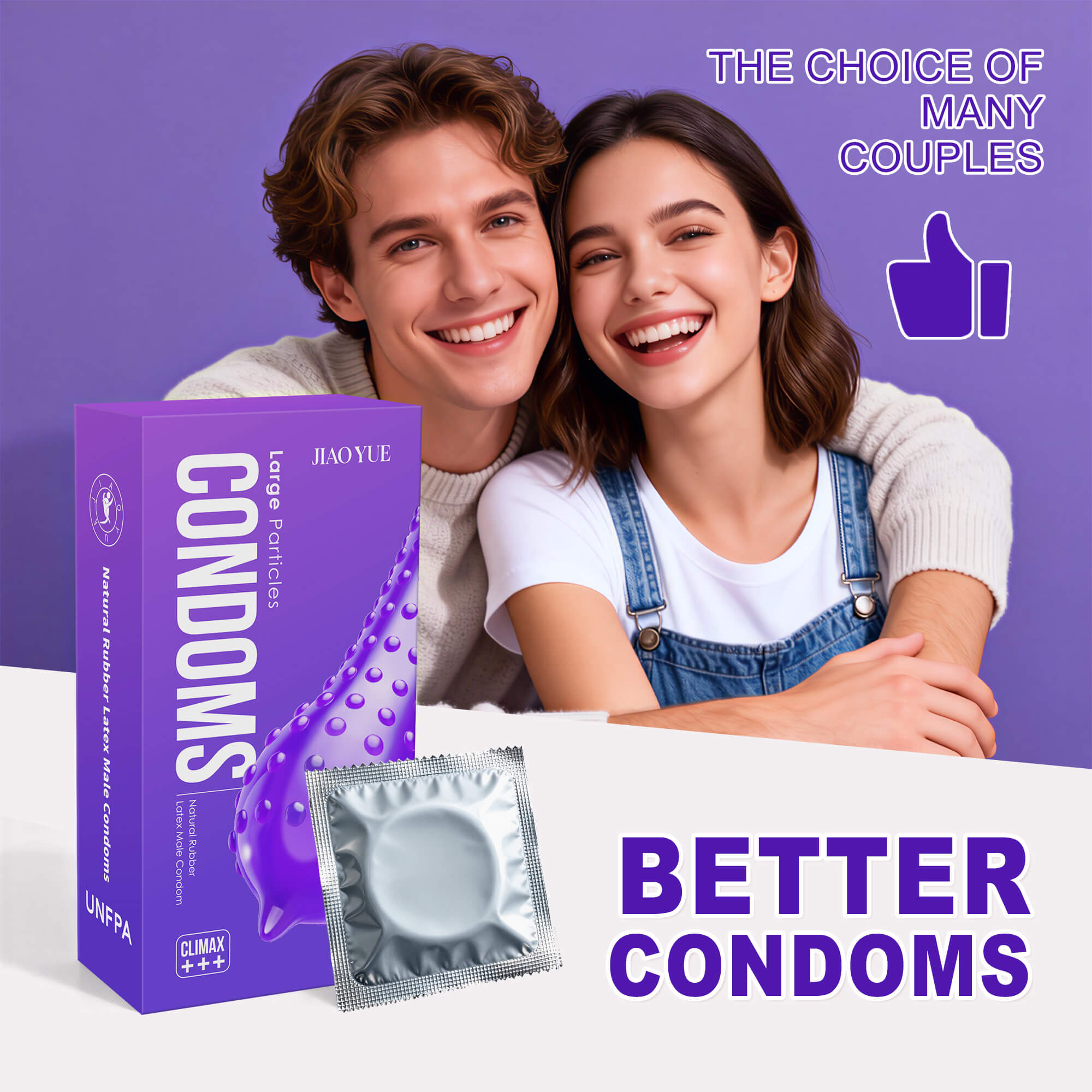 large stud condoms