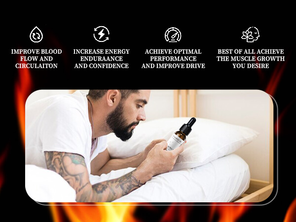 male intimate care oil