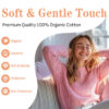 breathable cotton self‑care patches