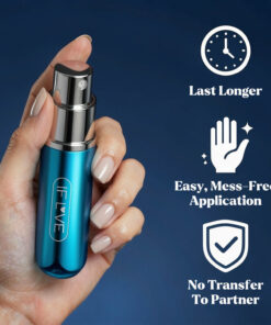 Men Delay Spray - Gentle Soothing Formula, Couple's Intimate Care Support for Extended Sensation & Comfort - 5mL Travel Size - Image 3