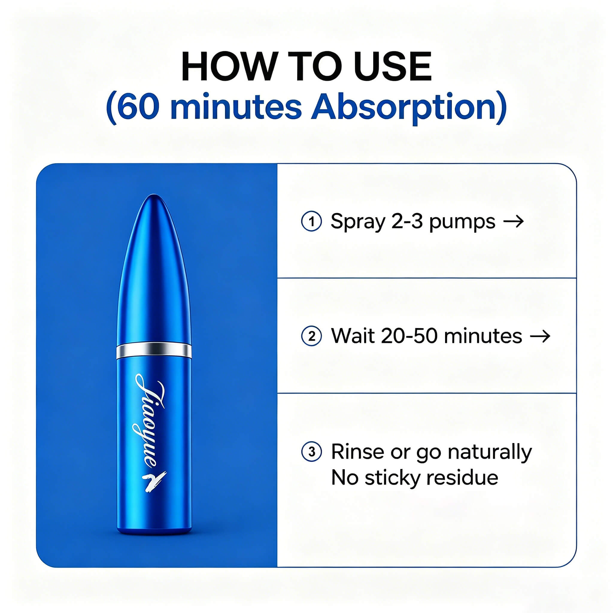 portable travel size men intimate care spray