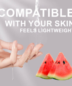 Non‑staining easy‑to‑clean fruit flavored water‑based lube