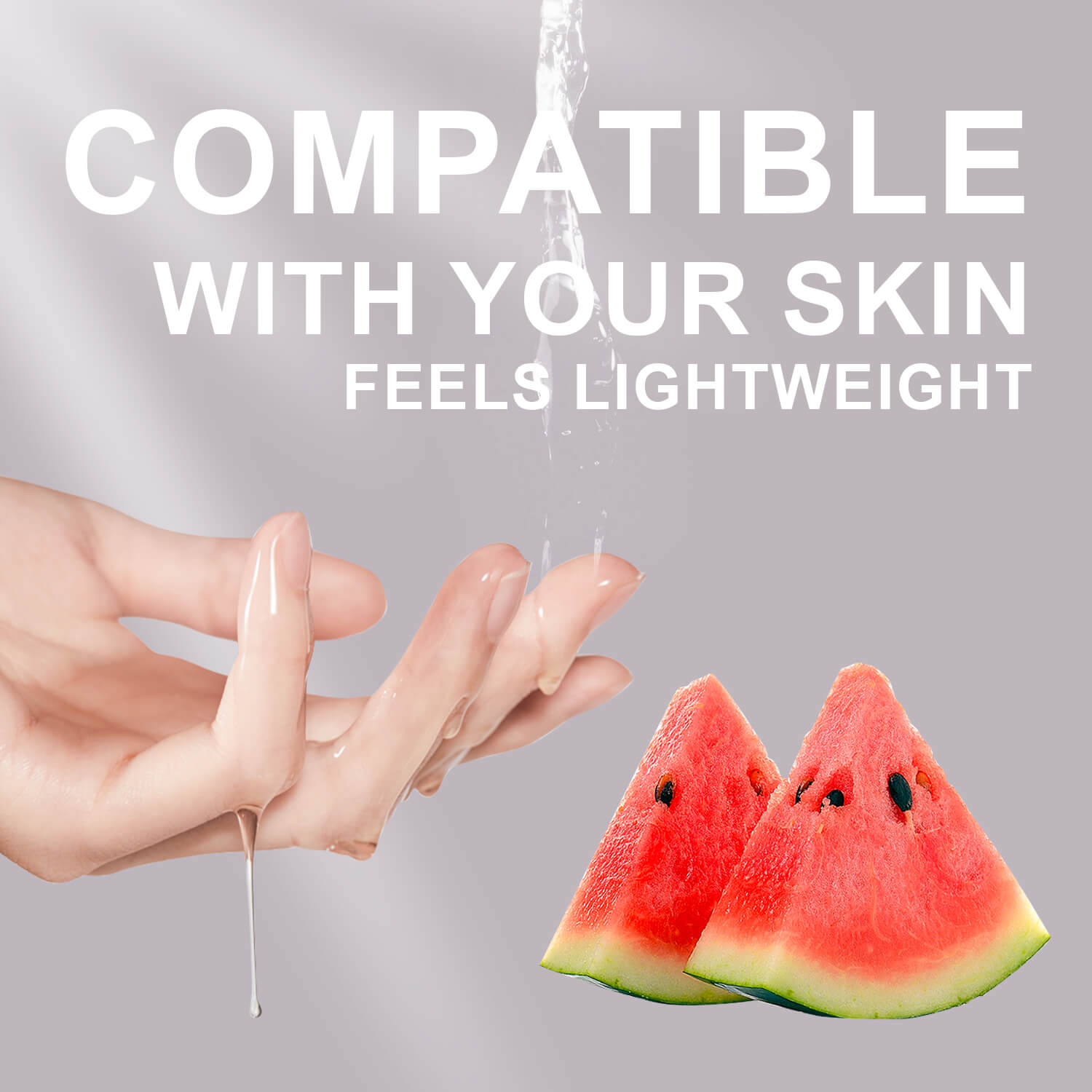 Non‑staining easy‑to‑clean fruit flavored water‑based lube