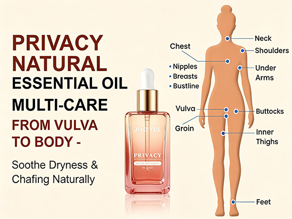 30ml plant‑based intimate massage oil for women intimate wellness and couples massage