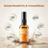 Sensory Pleasure Intimate Gel for Women, Water-Based 1.01 Fl Oz - Image 4