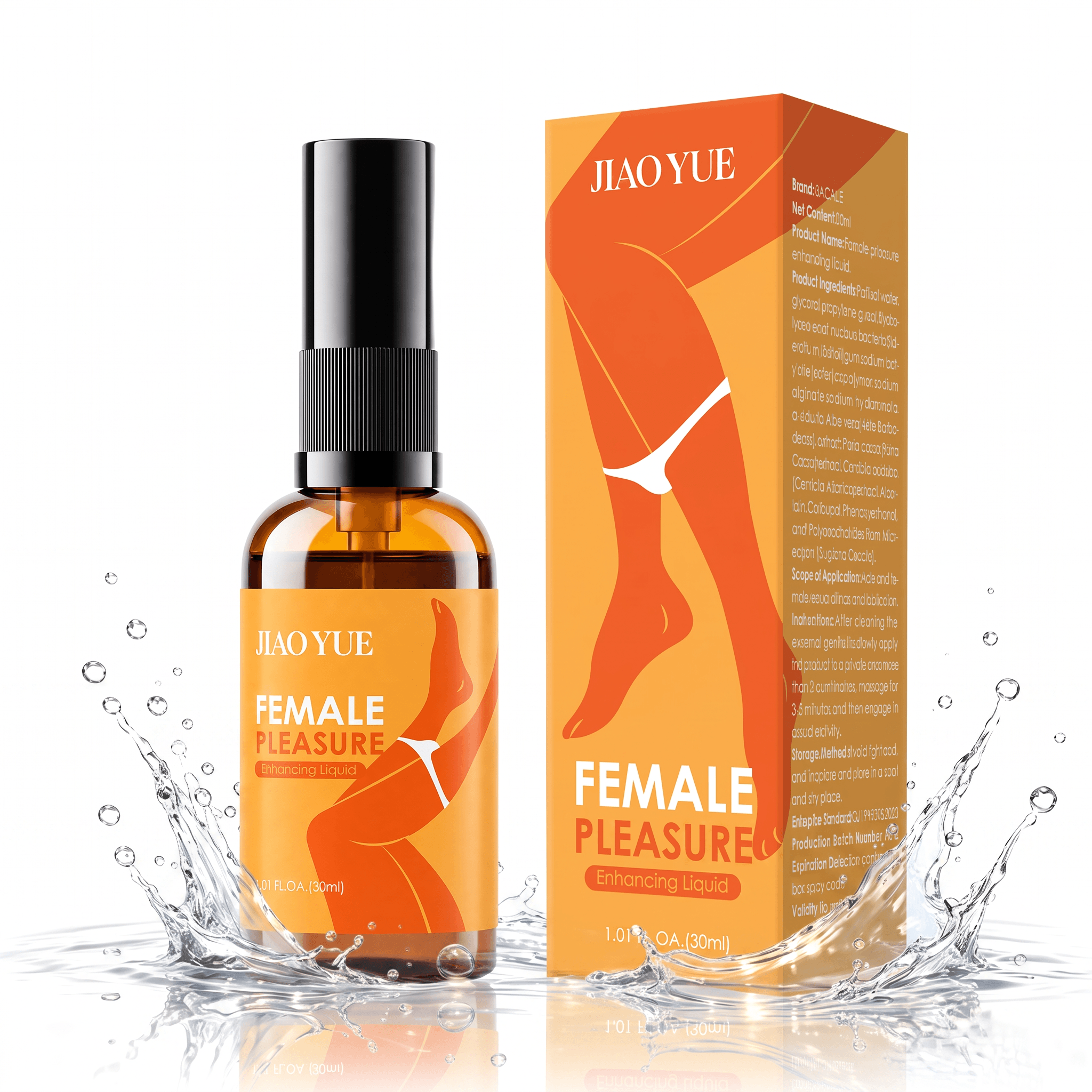Water-Based Sensory Pleasure Intimate Gel for Women 1.01 Fl Oz