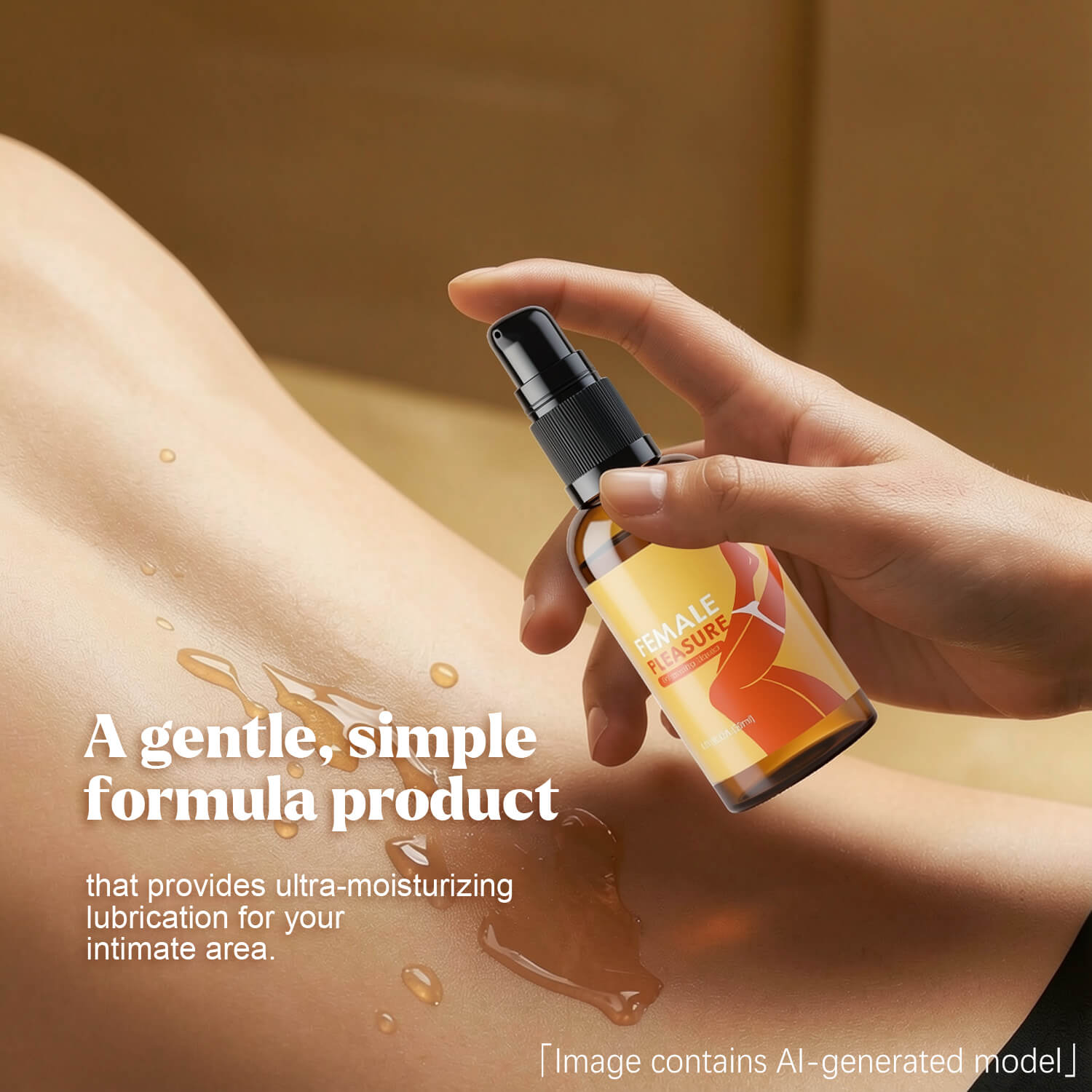 Water-Based Sensory Pleasure Intimate Gel for Women 1.01 Fl Oz